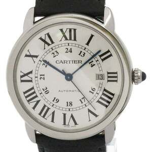 CARTIER Ronde Solo de Cartier Steel Automatic Watch WSRN0022